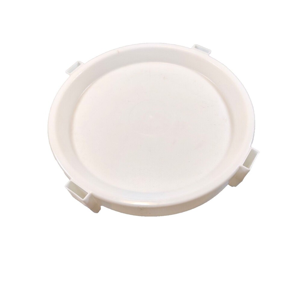 Vintage White Tupperware Divide-A-Rack #511-1 Pie Cake Cupcake Stacker 11.75"
